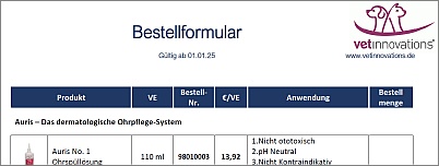 Bestellformular